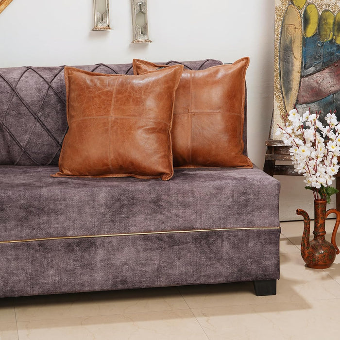 Leather Pillow Covers