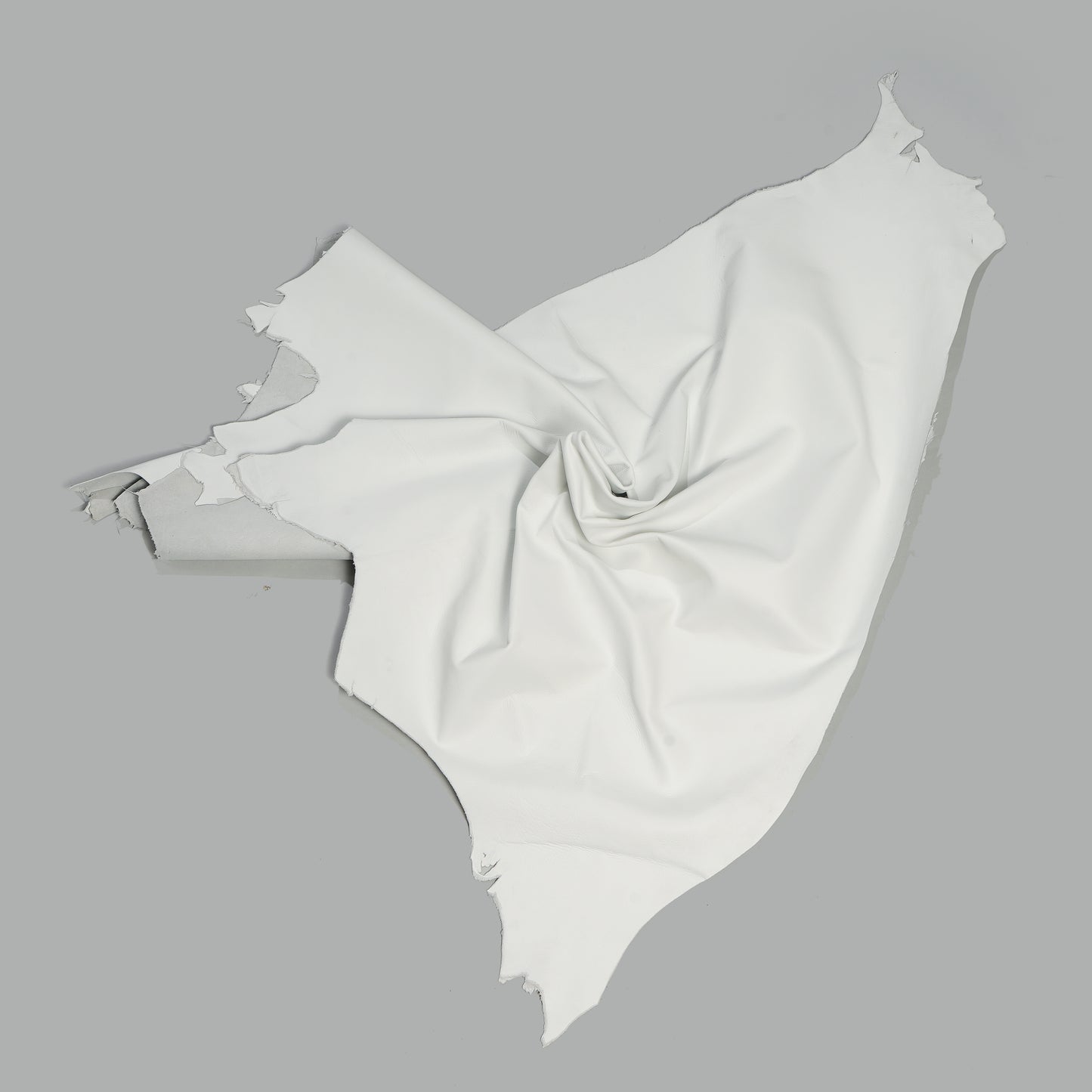Qawach Real Lambskin skin Hides Leather SOFT PREMIUM White Each Skin 6+sqf