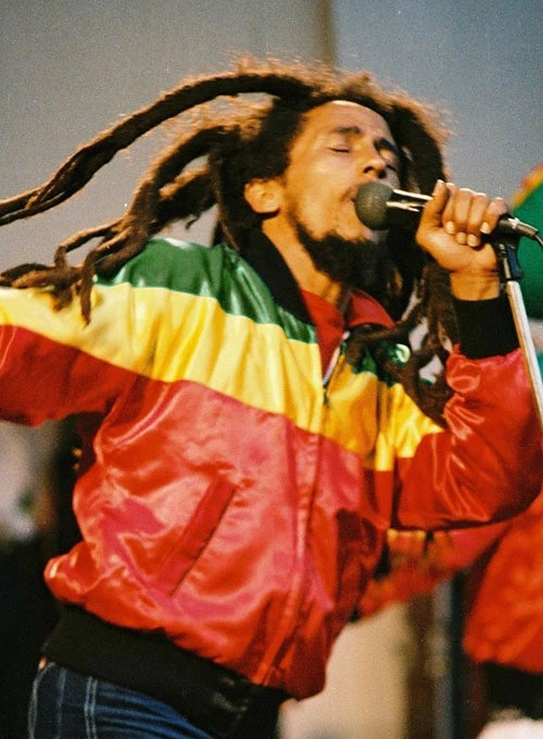 Bob Marley Leather Jacket