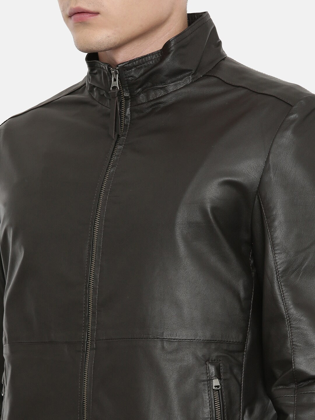 Men Black Leather Jacket for Sale | QAWACH