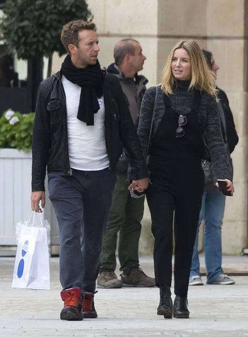 Chris Martin Leather Jacket