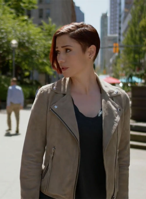 Chyler Leigh Supergirl Leather Jacket #1