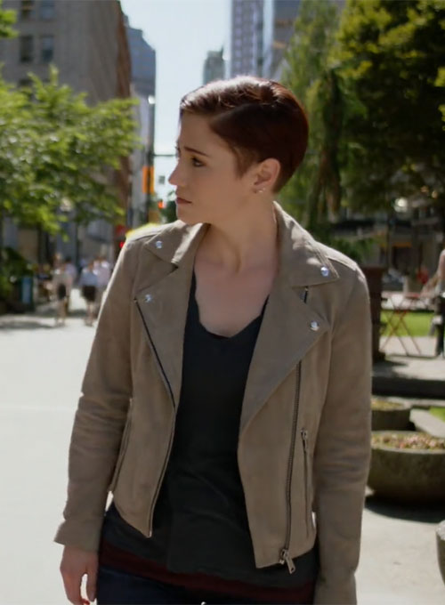 Chyler Leigh Supergirl Leather Jacket #1