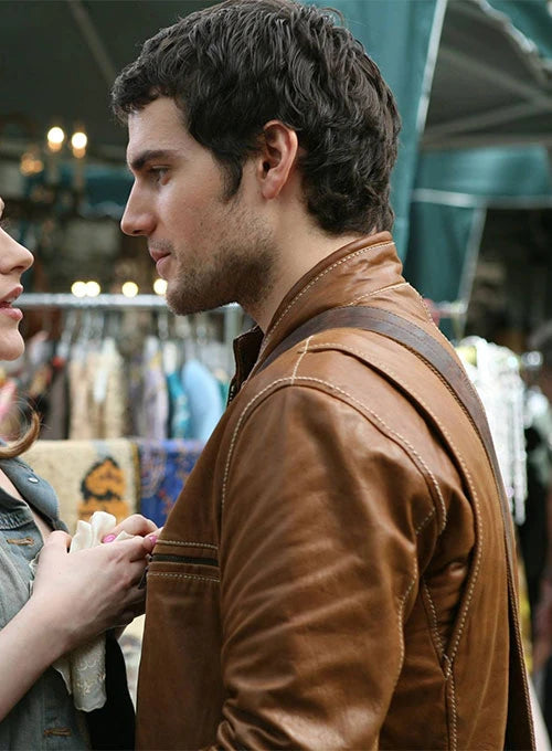 Henry Cavill Whatever Works Leather Jacket