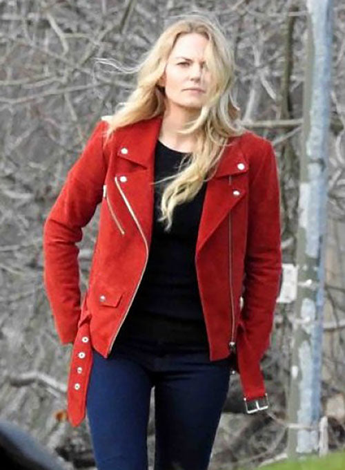 Jennifer Morrison Once Upon A Time Leather Jacket #1