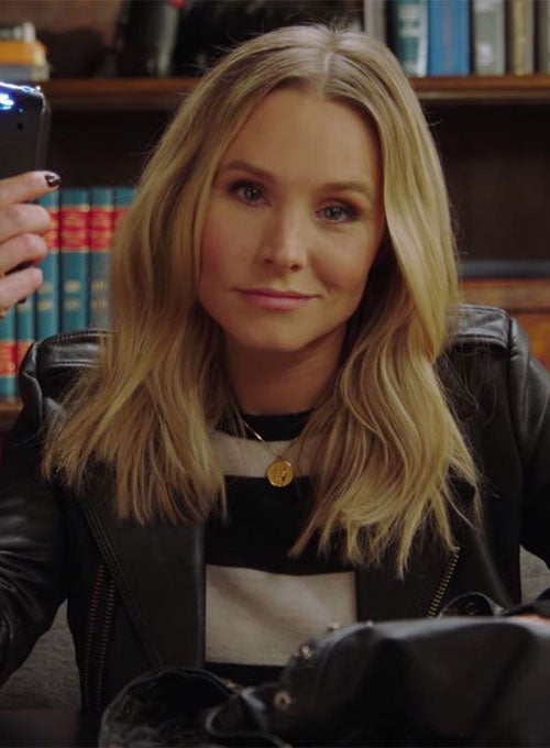 Kristen Bell Veronica Mars Season 4 Leather Jacket