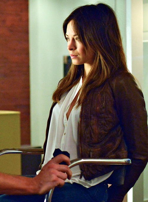 Kristin Kreuk Beauty and the Beast Leather Jacket
