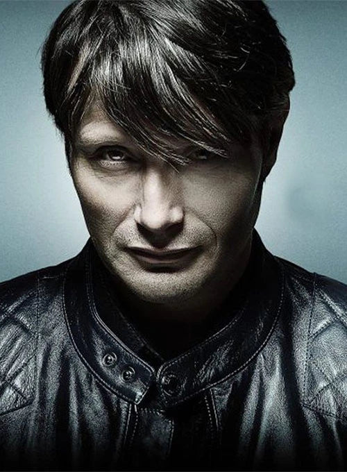 Mads Mikkelsen Hannibal Season 3 Leather Jacket