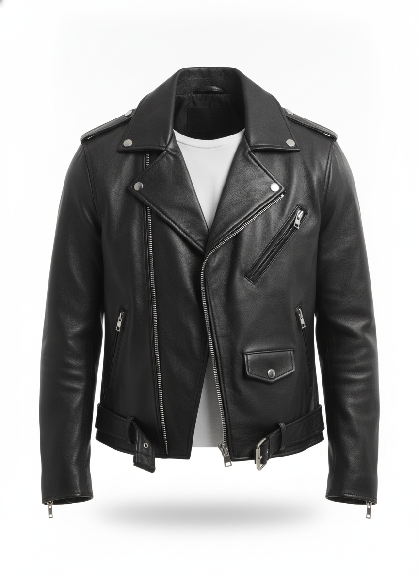 marlon-brando-the-wild-one-leather-jacket - ghost_front