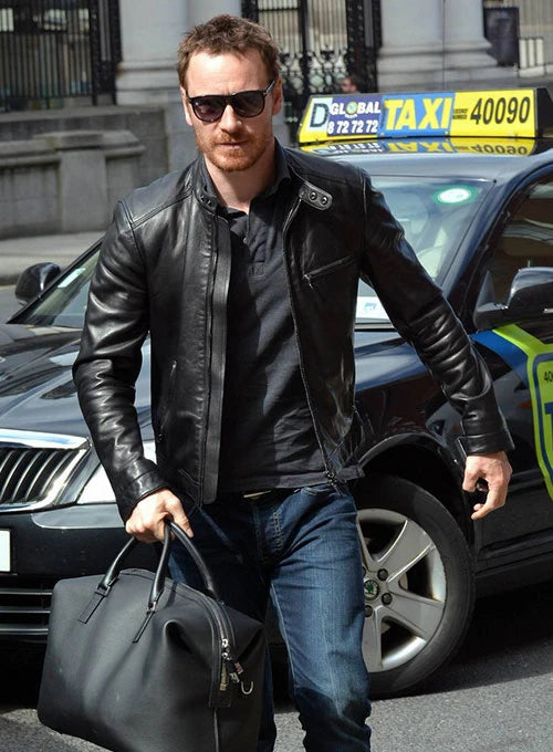 Michael Fassbender Leather Jacket