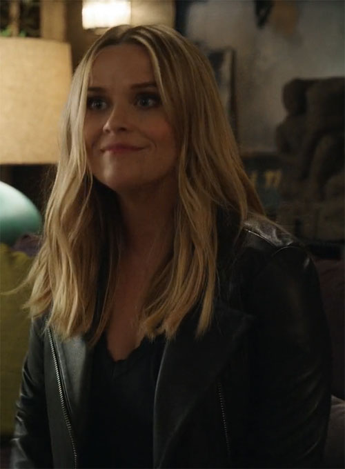 Reese Witherspoon The Morning Show Leather Jacket