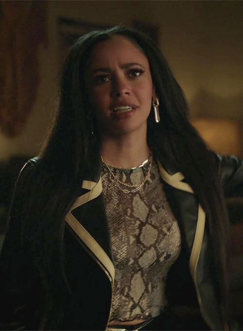 Vanessa Morgan Riverdale Leather Jacket