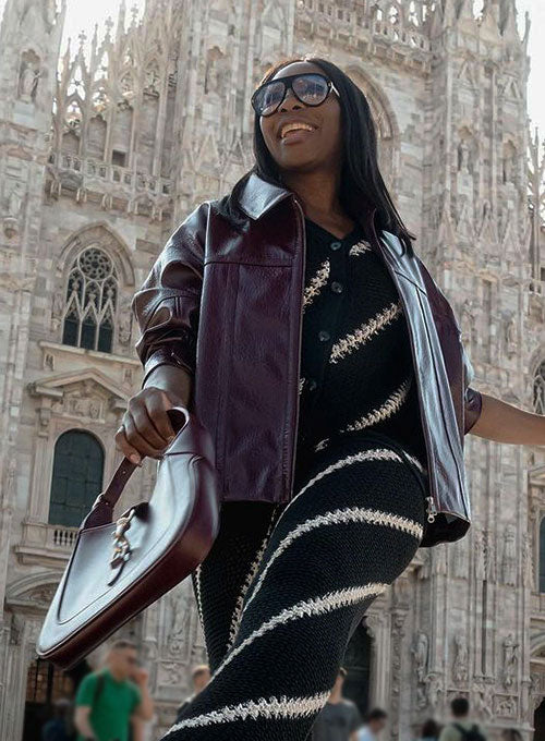 Venus Williams Leather Jacket