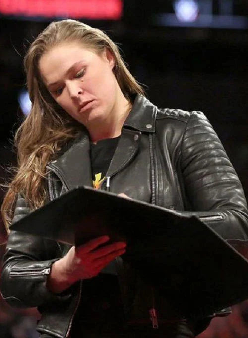 RONDA ROUSEY LEATHER JACKET