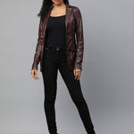 Leather Blazer