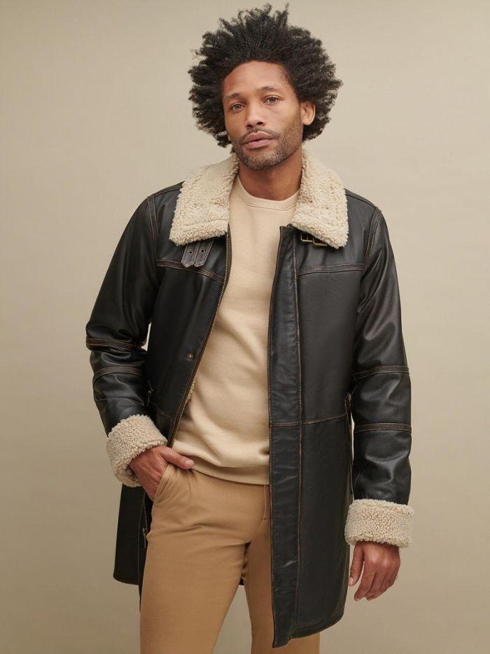 Leather Coat
