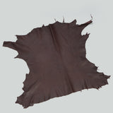 Qawach Real Lambskin Skin Hides Leather SOFT PREMIUM BURNT WINE Each Skin 6+sqf