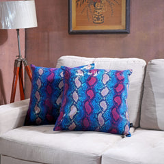 Shop Multi Color Leather Pillow Cover | QAWACH