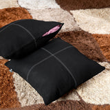 Shop Black Leather Pillow Cover | QAWACH