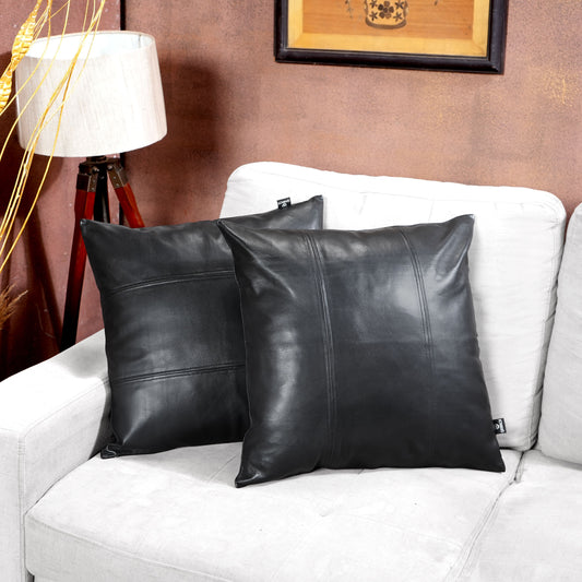 leather pillow cover, pillow cover