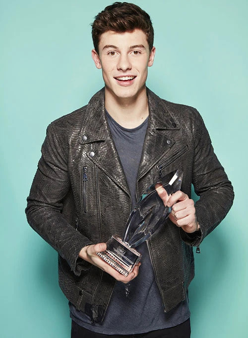 Shawn Mendes Leather Jacket