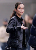 Alice Braga I Am Legend Leather Jacket