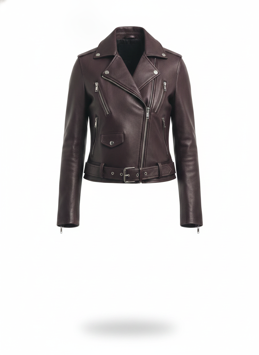 Alicia Vikander Leather Jacket - product shot