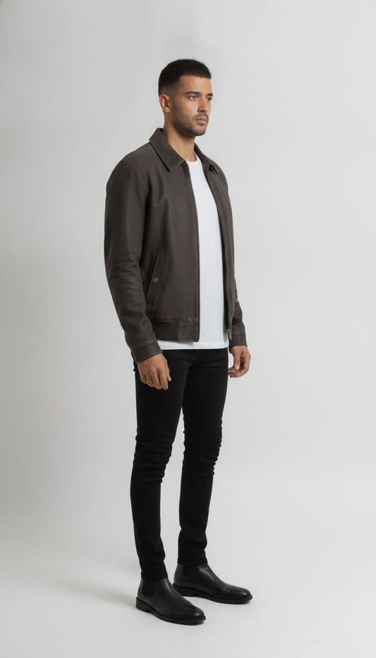 anthony-anderson-black-ish-leather-jacket - vton_side