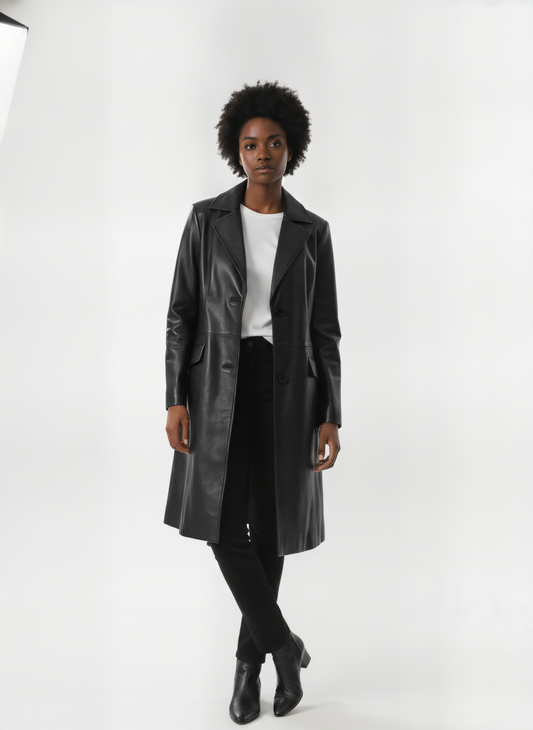 ashley-roberts-leather-long-coat - vton_front