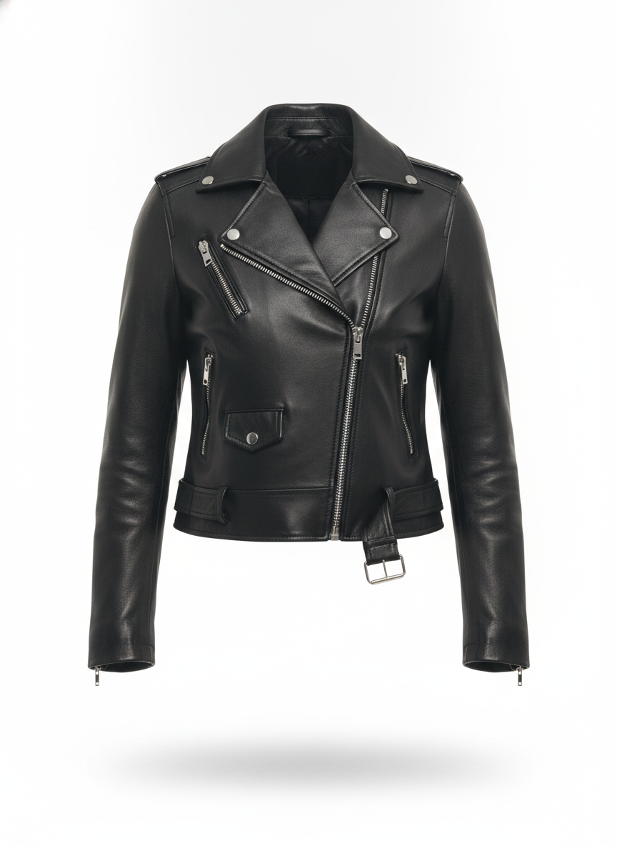bella-thorne-leather-jacket - ghost_front