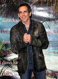 Ben Stiller Leather Blazer