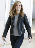 Brie Larson Leather Jacket