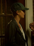 Charlize Theron Dark Places Leather Jacket