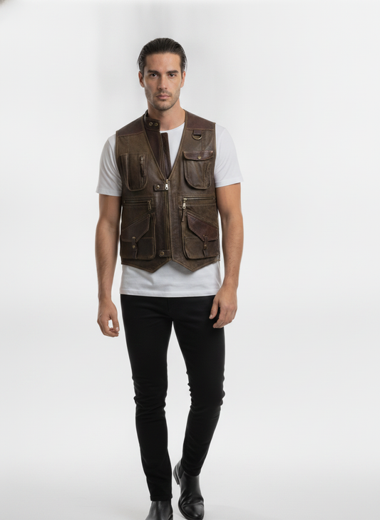chris-pratt-jurassic-world-fallen-kingdom-leather-vest - vton_front