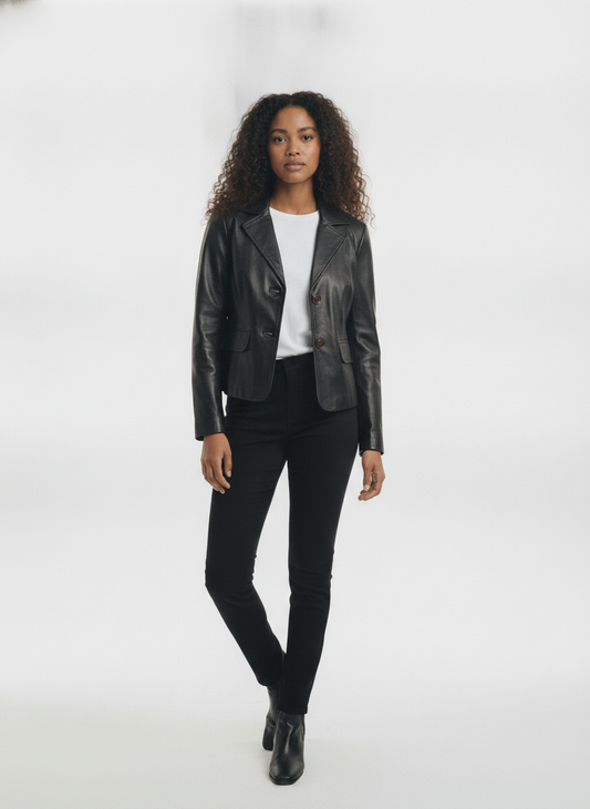copy-of-women-crop-outdoor-leather-jacket - vton_front