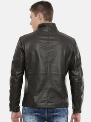 Men Black Leather Jacket for Sale | QAWACH