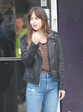 Dakota Johnson The High Note Leather Jacket