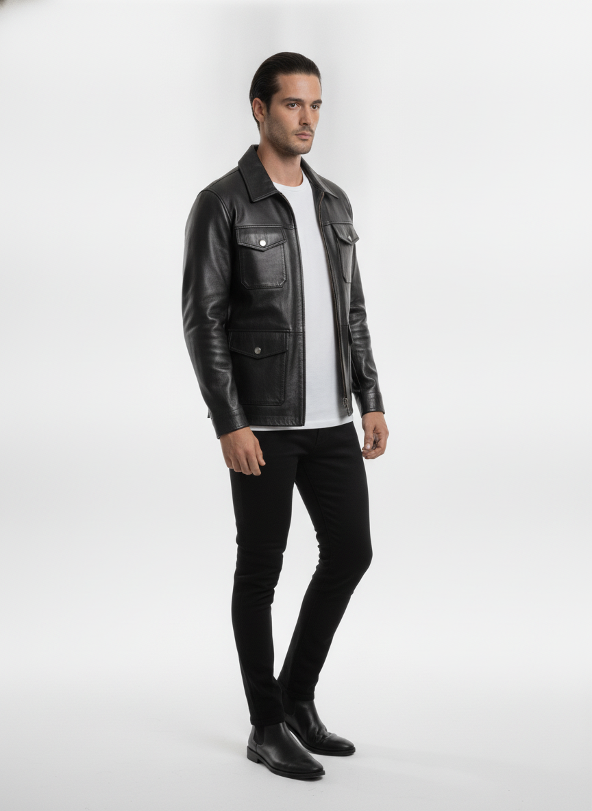 Damon Salvatore Leather Jacket