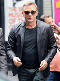 Daniel Craig Leather Blazer