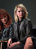 Dianna Agron Leather Jacket #2