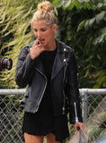 Elsa Pataky Leather Jacket #3