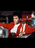 Elvis Presley Speedway Red Leather Jacket