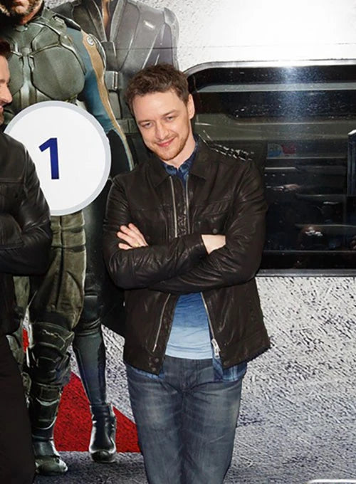 James McAvoy Leather Jacket #1