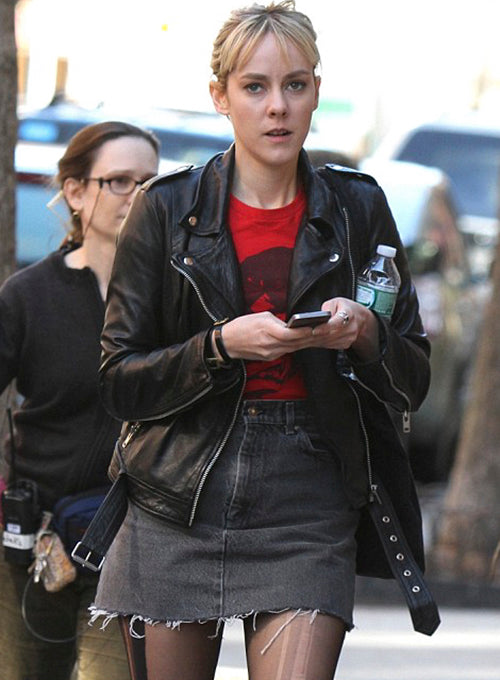 Jena Malone Time Out of Mind Leather Jacket