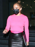 Jennifer Lopez Leather Skirt #2