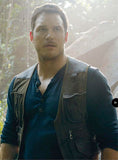 Chris Pratt Jurassic World Fallen Kingdom Leather Vest