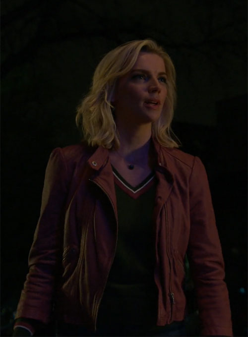 Kara Killmer Chicago Fire Leather Jacket