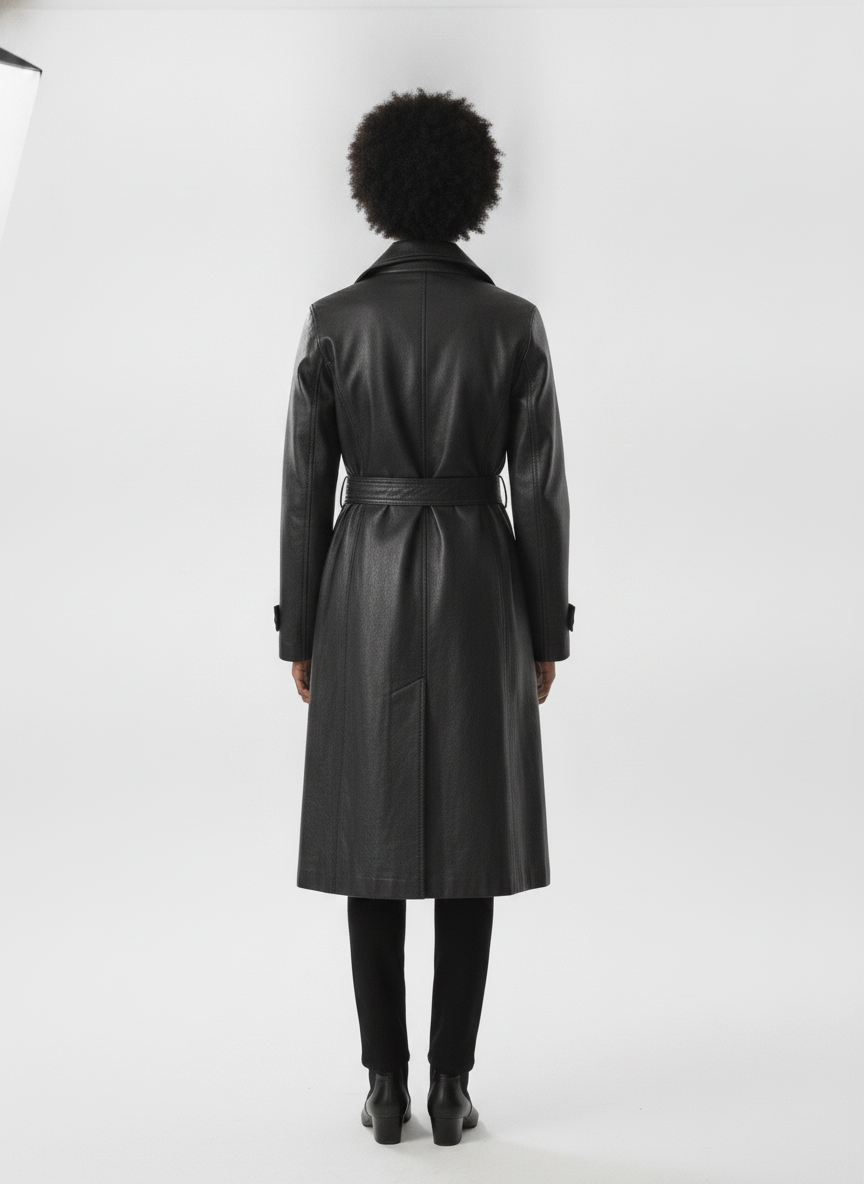 kim-kardashian-leather-long-coat - vton_rear