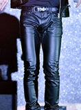 Kim Taehyung Leather Jeans