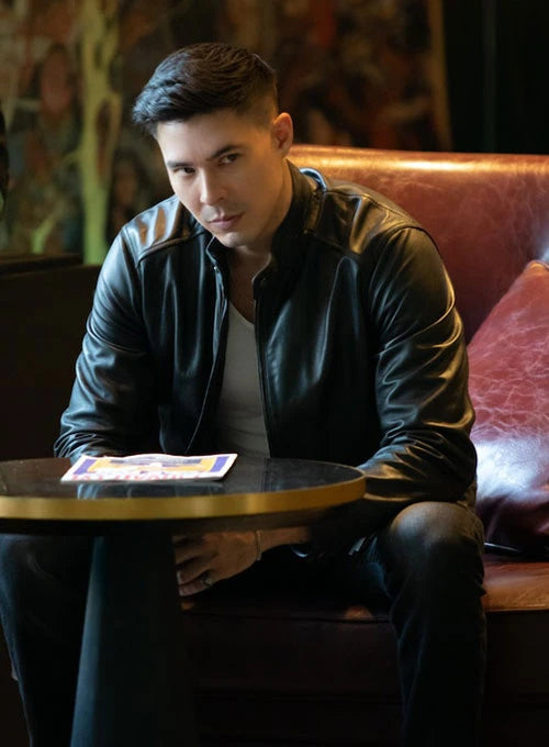 Lewis Tan Fistful Of Vengence Leather Jacket